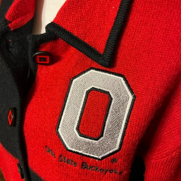 Ohio State cardigan sweater. - Picture 2 of 5